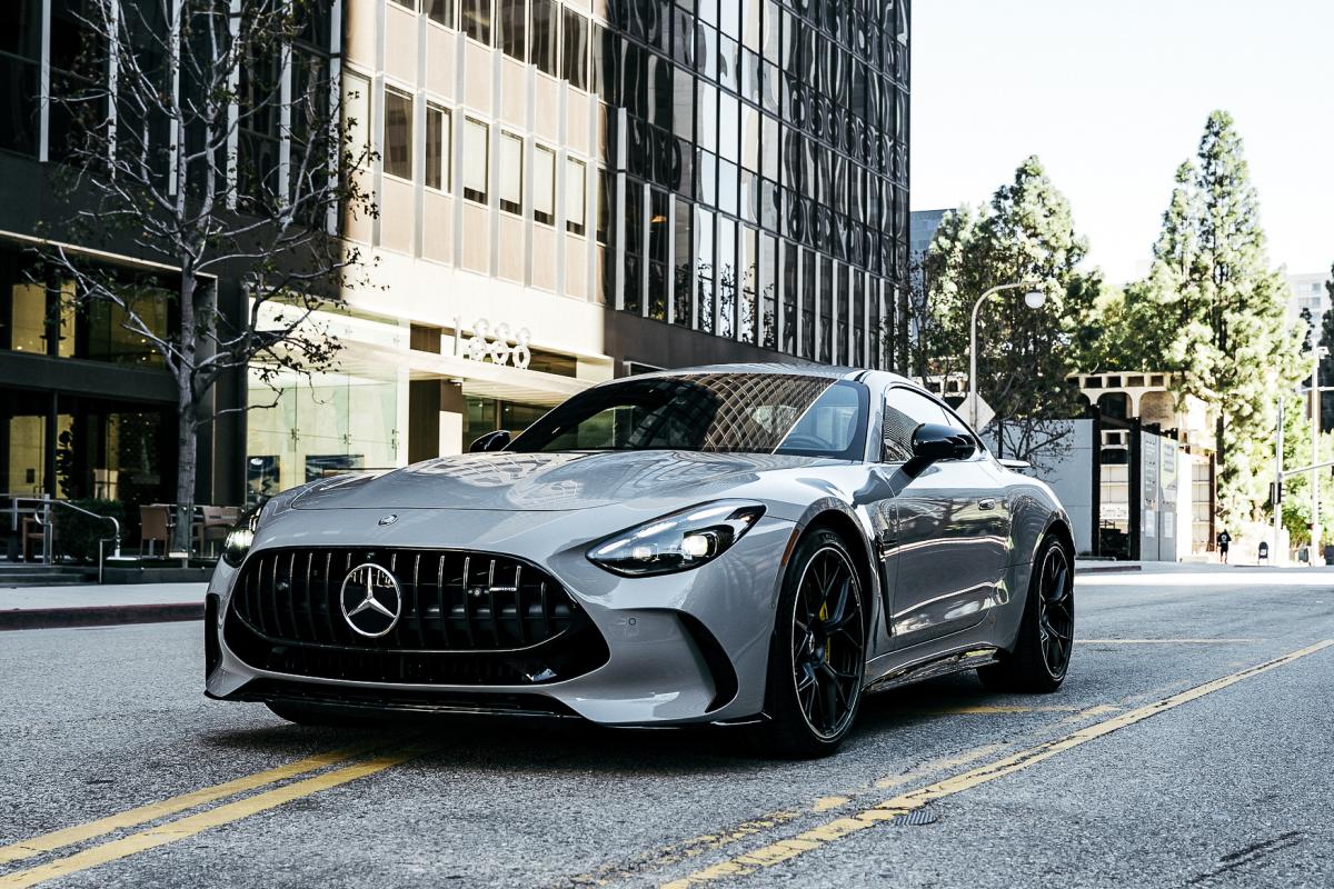 Mercedes AMG GT55 Coupe Rental In Los Angeles