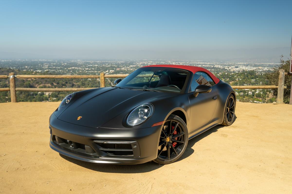 Porsche 911 Carrera S Convertible Rental in Los Angeles Thumbnail 