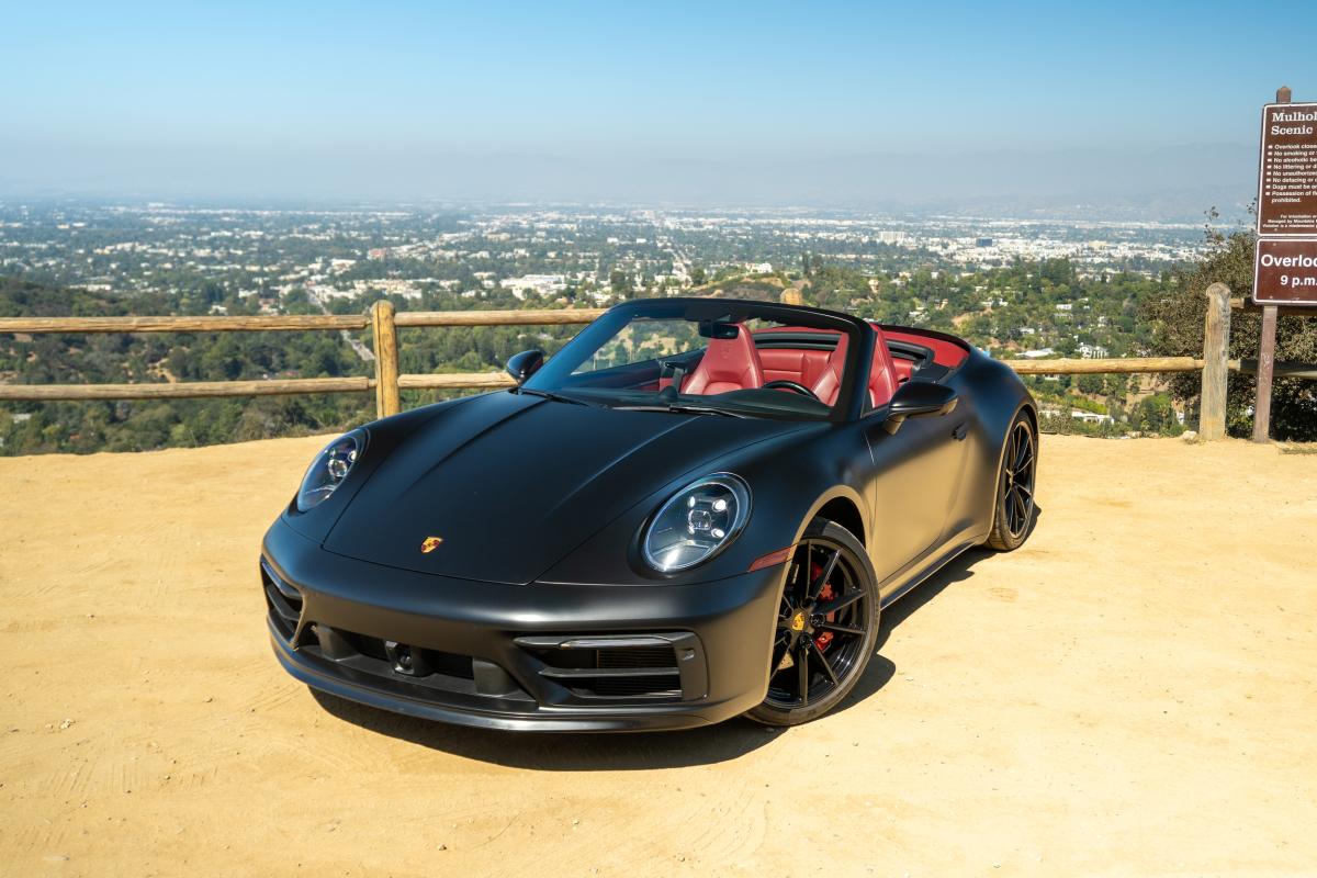 Porsche 911 Carrera S Convertible Rental in Los Angeles Thumbnail 