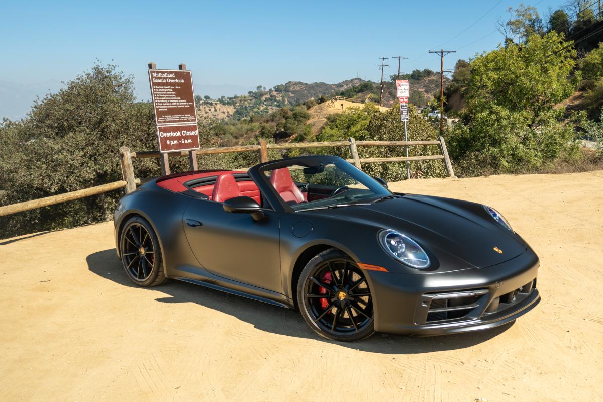 Porsche 911 Carrera S Convertible Rental in Los Angeles