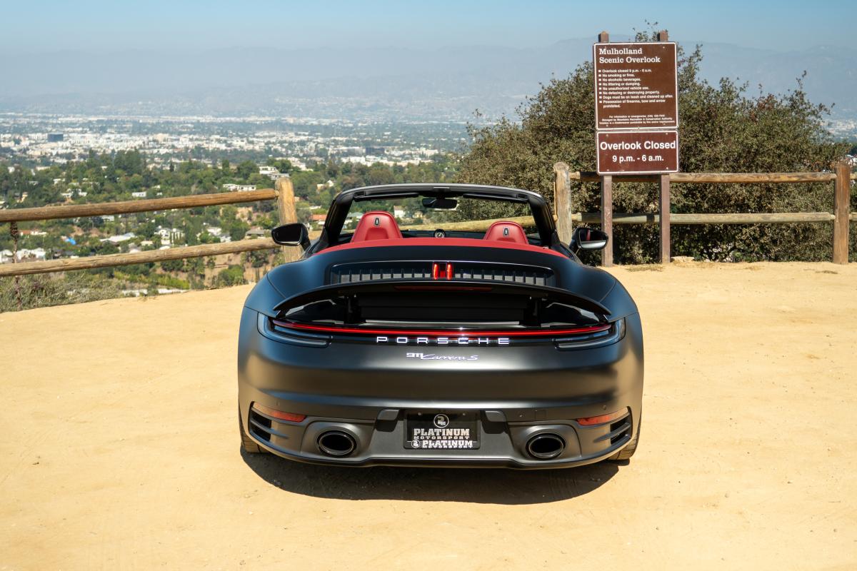 Porsche 911 Carrera S Convertible Rental in Los Angeles Thumbnail 