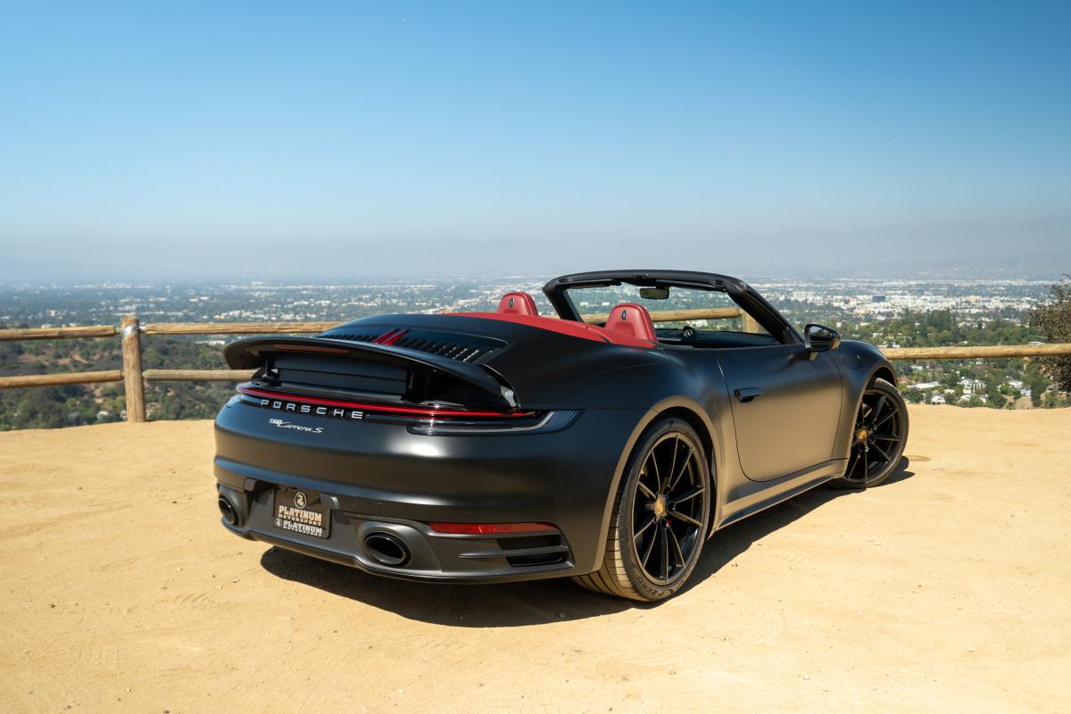 Porsche 911 Carrera S Convertible Rental in Los Angeles Thumbnail 