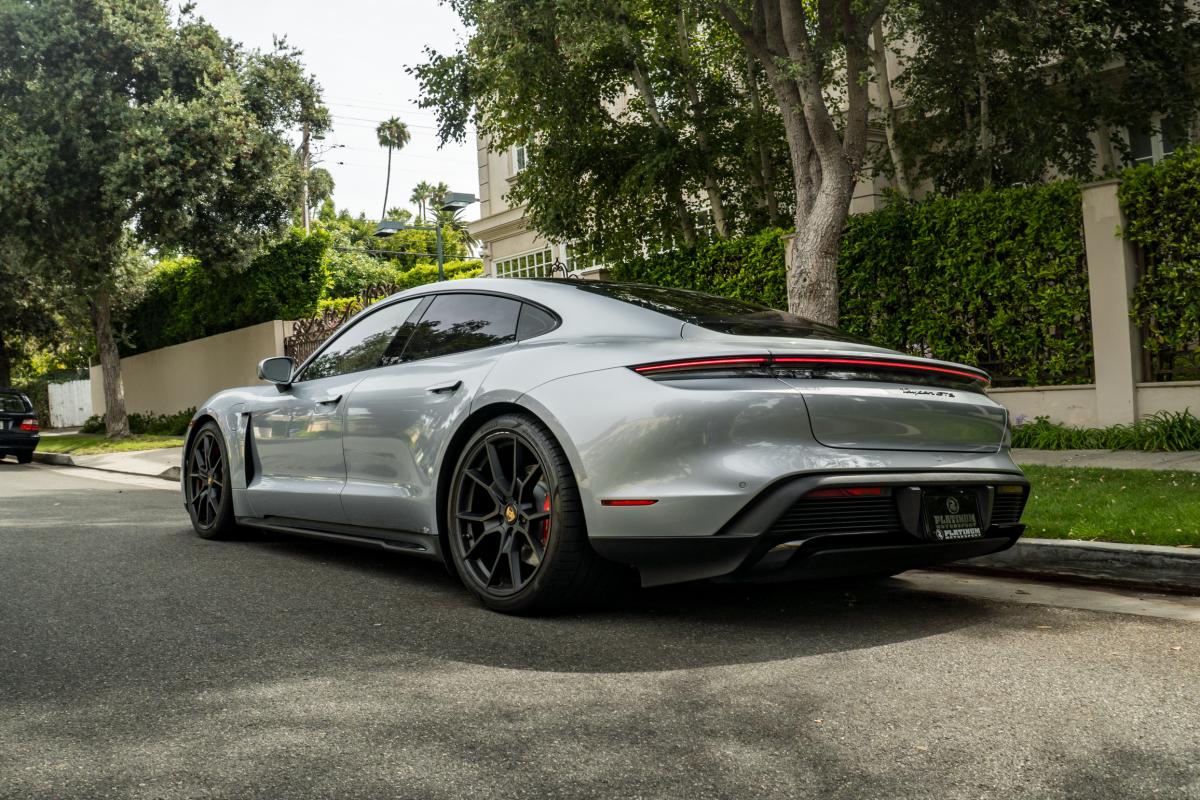 Porsche Taycan GTS Rental in Los Angeles Thumbnail 